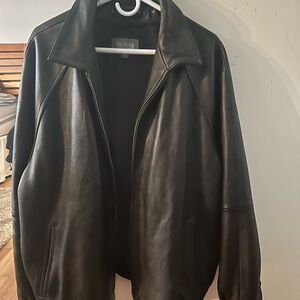 Black Leather Jacket for Men